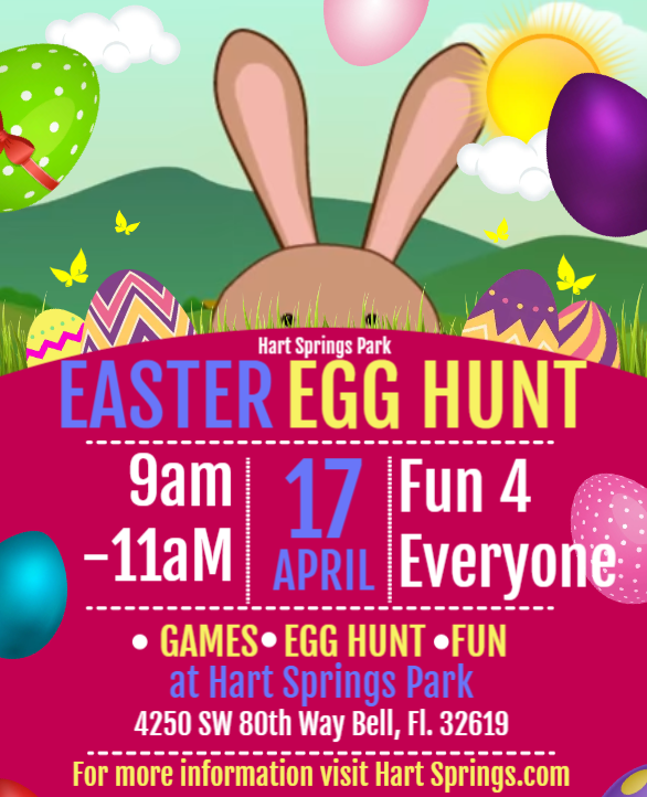 Hart Springs Campground Easter Egg Hunt – Hart Springs